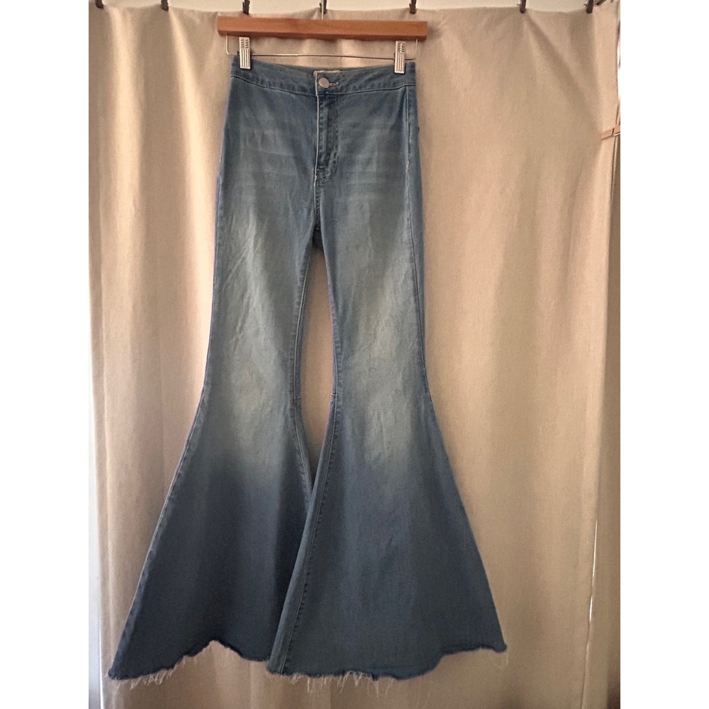Free People Bell Bottom Jeans Size 24 R